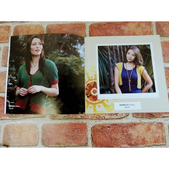 Mirasol Collection NUNA Hand Knitting Book 10 Cardigans Patterns Ellison 2009 - Picture 4 of 10